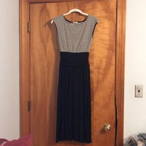 Black and white dress